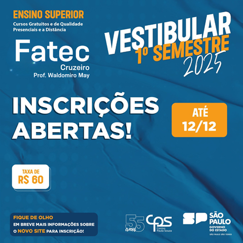 Inscrições para o Vestibular!